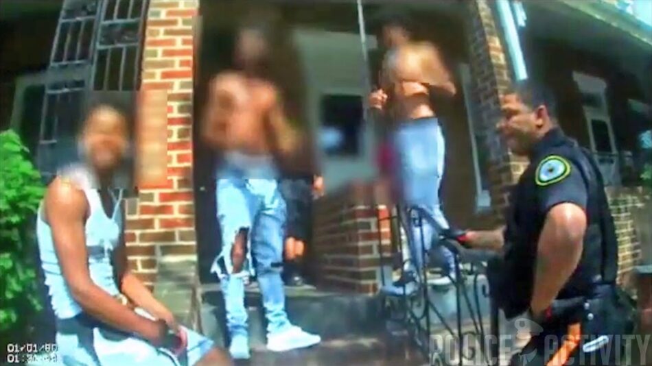New Jersey Cop Charged After Pepper Spraying Group Of People Standing On Front Porch In Woodlynne - Live leak